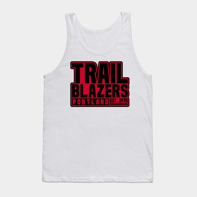 Portland Trail Blazers 02 Tank Top by yasminkul